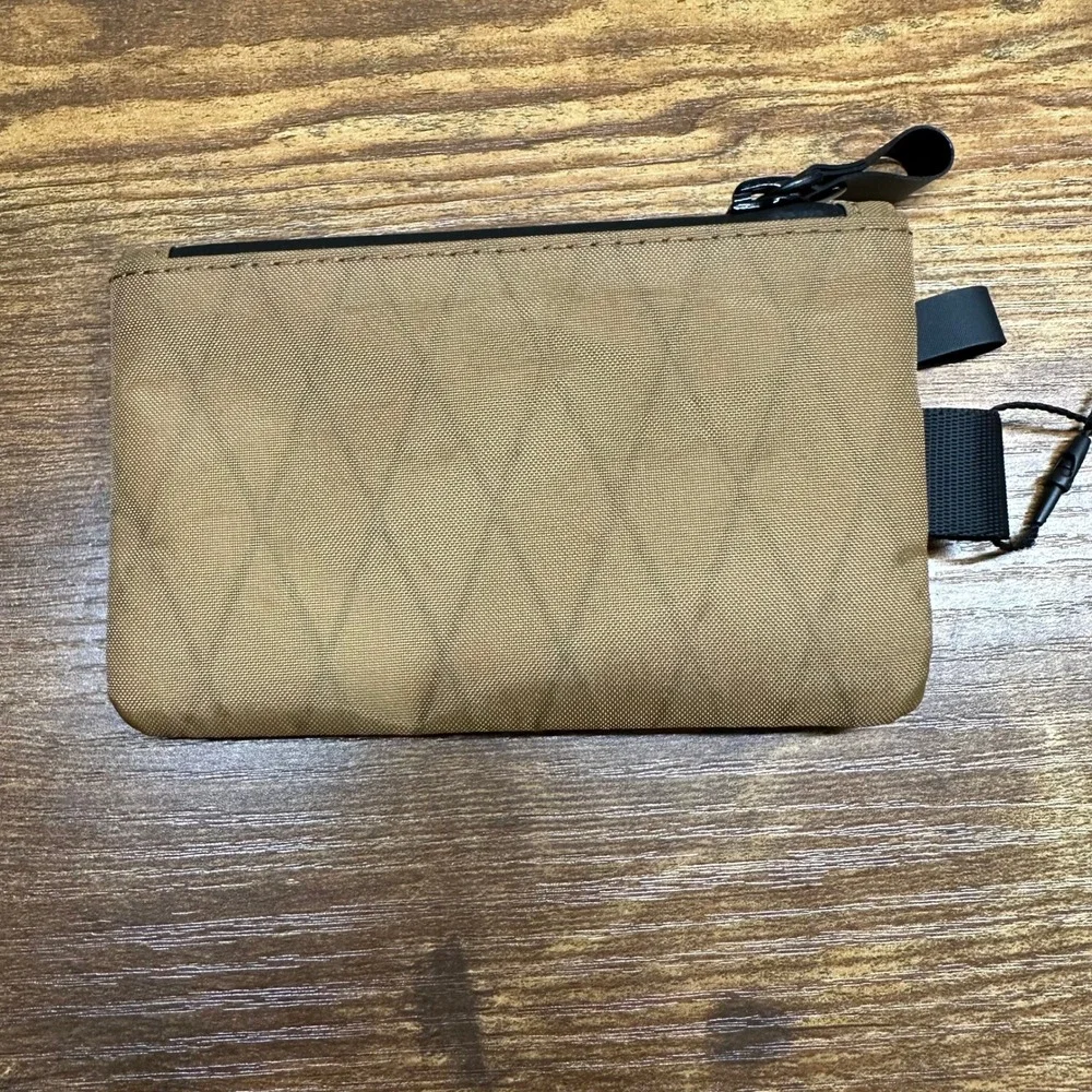 Alpaka Zip Pouch Coyote Brown X-Pac EDC Wallet Card Holder Small Organizer New